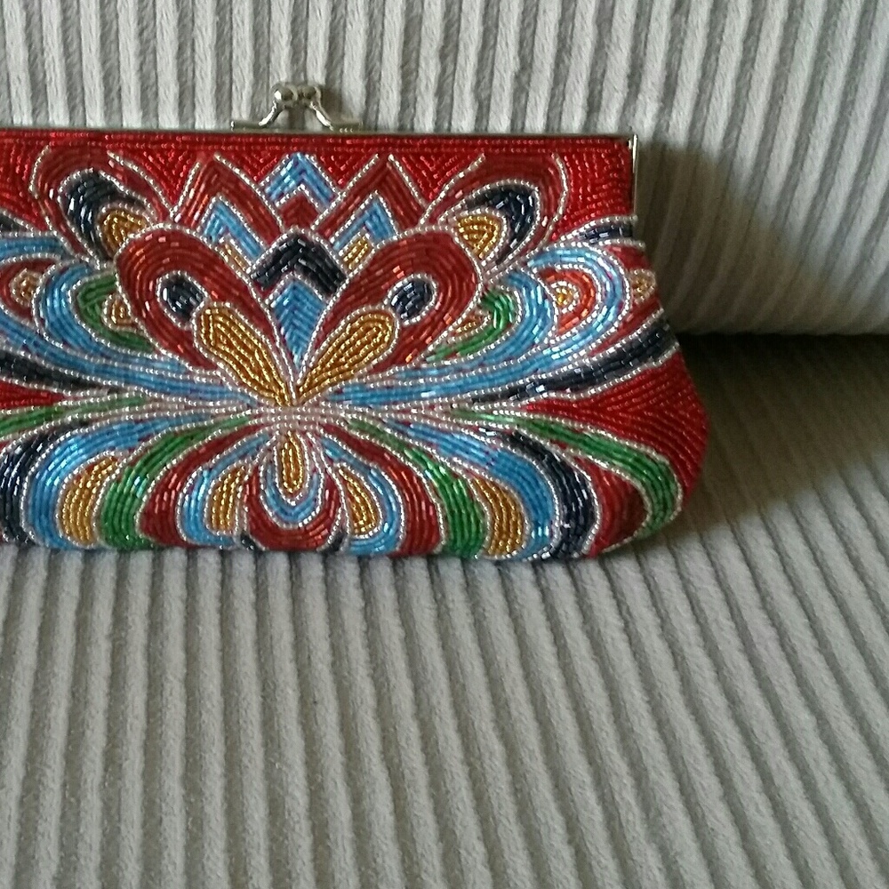 Art Deco Style Beaded Bag